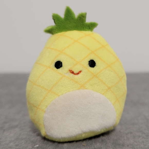 Squishmallows Other - MAUI Squishville All Stars Pack HTF Kellytoy RARE Squishmallow Pineapple Fruit